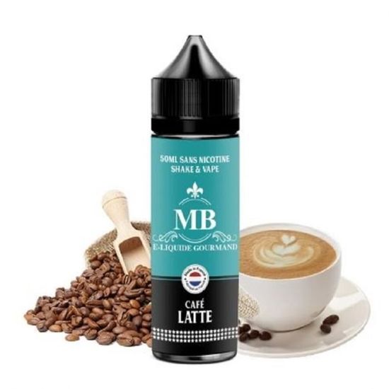 ELIQUIDE 50ML - MARQUE : MB - SAVEUR : CAF LATT - SANS NICOTINE -  Cdiscount Au quotidien