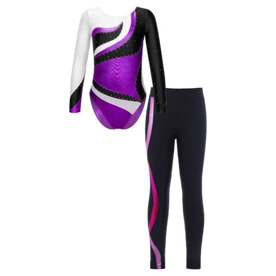 Justaucorps Manches Longues Gymnastique – Taille 10 Ans – Decathlon – Occasion Bon état
