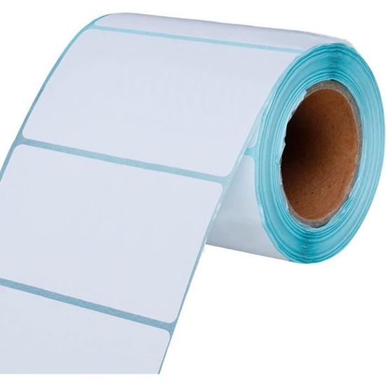 Rouleau 500 étiquettes Congélation 80x60 Mm - Papier Thermique, Pour Imprimante Thermique