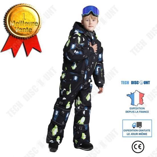 Combinaison De Ski D'hiver Pour Enfants Et Filles - Veste De Ski
