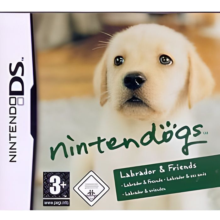 NINTENDOGS LABRADOR / JEU POUR CONSOLE NINTENDO DS