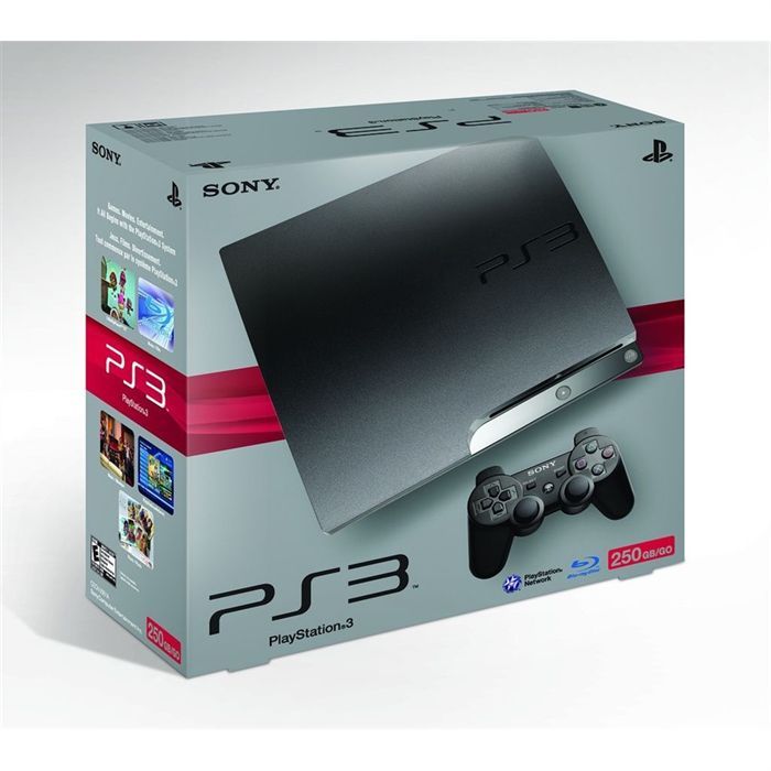 SONY PS3 SLIM 250 Go