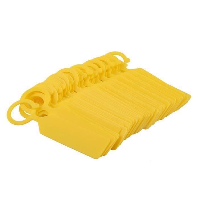Étiquettes De Plantes Suspendues - 200 Pièces En PVC, Imperméables, Réutilisables - Pour Marquer Pots, Semis, Jardin