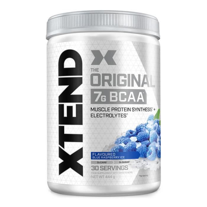 BCAA en poudre Xtend BCAA - Blue Raspberry Ice 440g