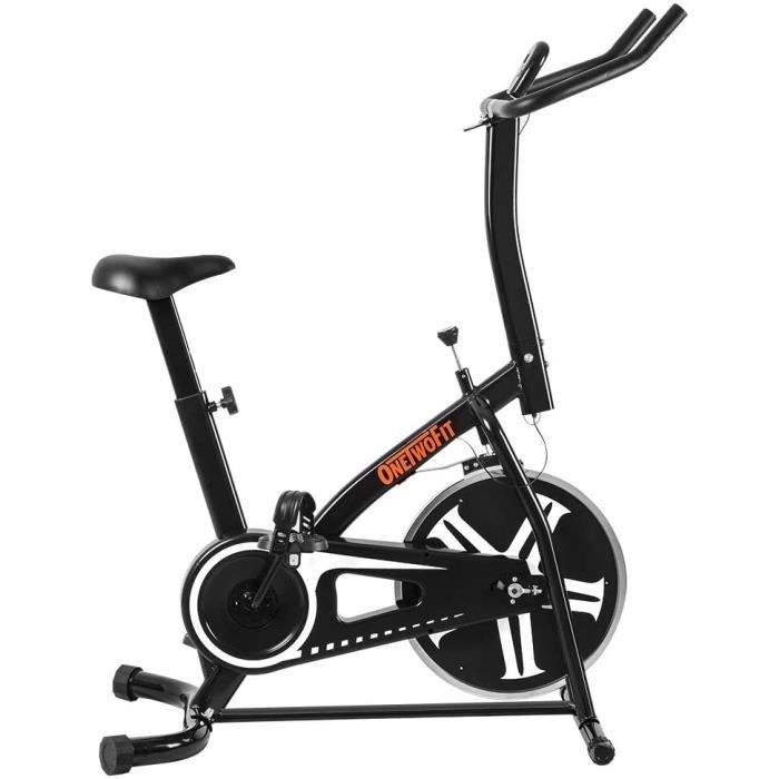 ONETWOFIT Vélo d'Appartement Professionnel Vélo d'entrainement Spinning Bike Vélo de Salle Vélo de Fitness, Salle de Sport Utilise U