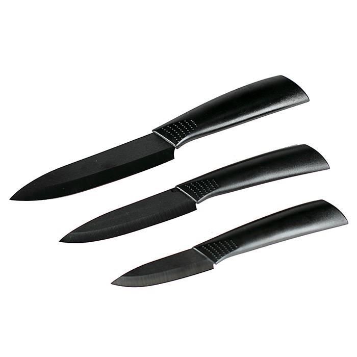 Couteau ceramique Coffret 3 couteaux ceramique Yoko Design