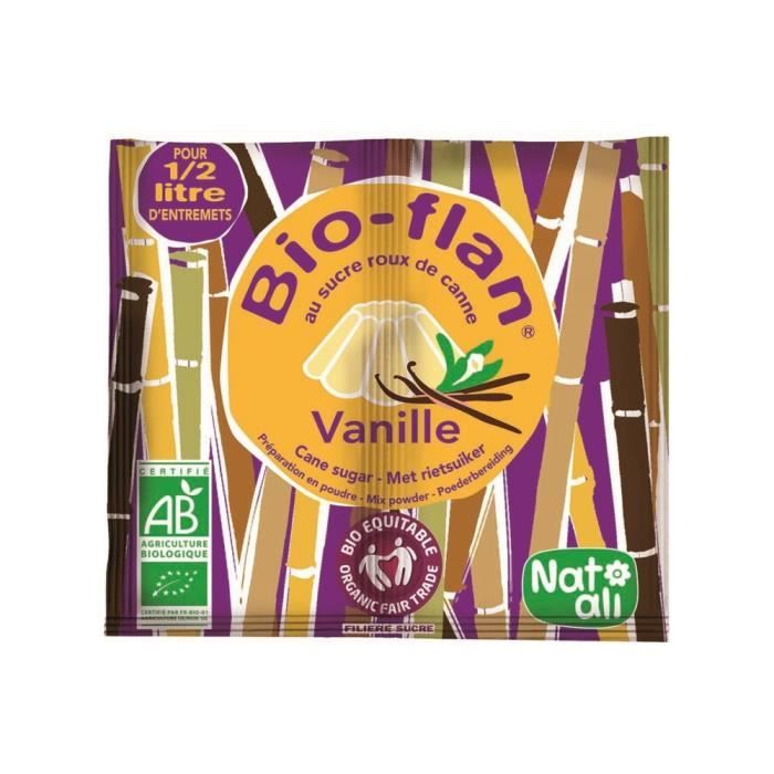Bioflan sucré 1/2l vanille 30gr