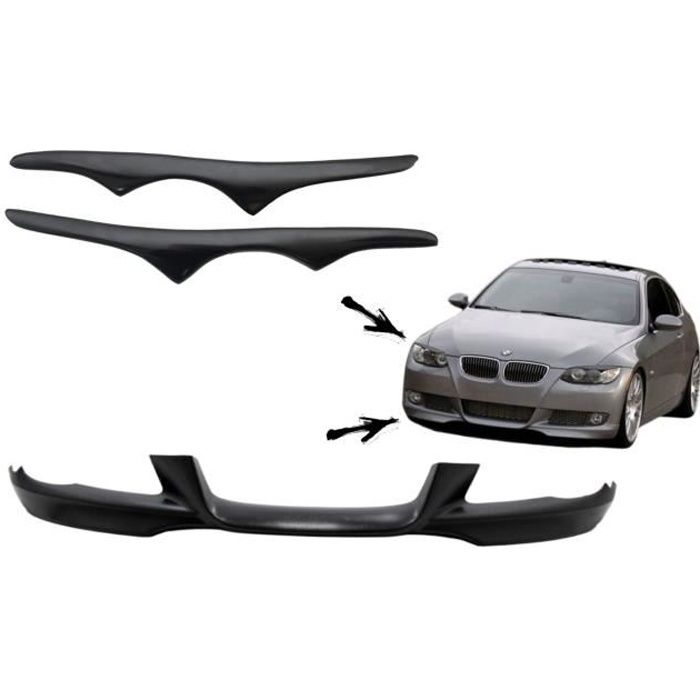 Spoiler Avant pour BMW 3 E92 E93 06-09 Phares Sourcils Coupé Cabrio Sport Look