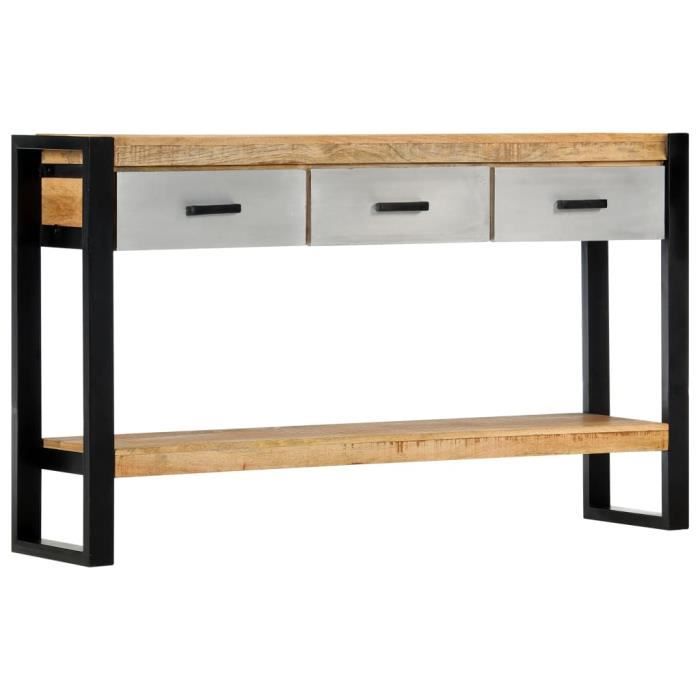 CHEZ©2361Parfait- Table Console Table d'Entrée Vintage décor - Table de drapier - Armoire console Table d’appoint Console Style indu