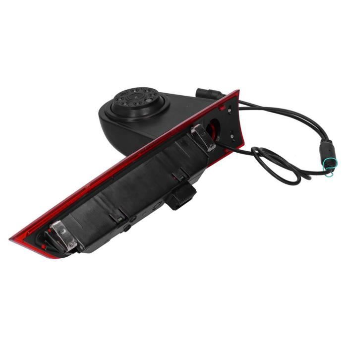 Drfeify assistant de recul 3ème feu de freinage caméra de recul Vision nocturne IP68 étanche pour Ford Transit Custom 2015-On