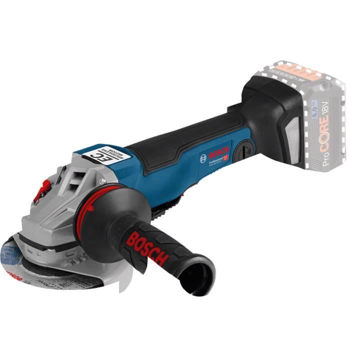 Bosch - Meuleuse d'angle à batterie 18V 2x5.0Ah Li-Ion Ø 125 mm - GWS 18V-10 PC Professional