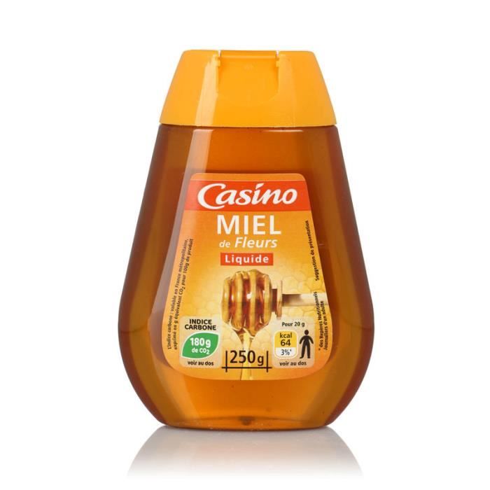 CASINO Miel de Fleurs Liquide - 250 g
