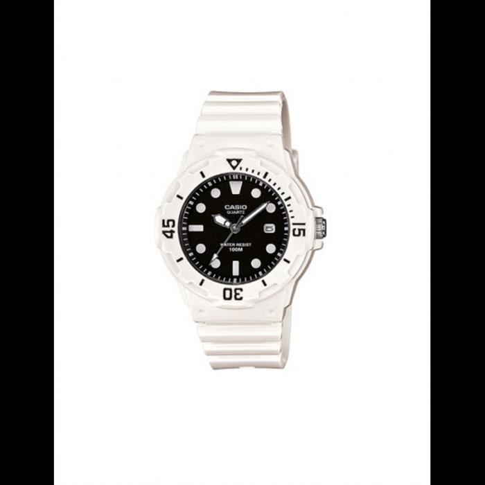 CASIO Montre LRW-200H-1EVEF Basic Enfant Mixte Blanc