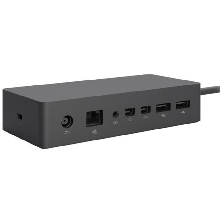 Station D'Accueil PC Portable Microsoft Station D'Accueil Microsoft Surface Pro Dock Station 1661 Usb Ethernet Audio