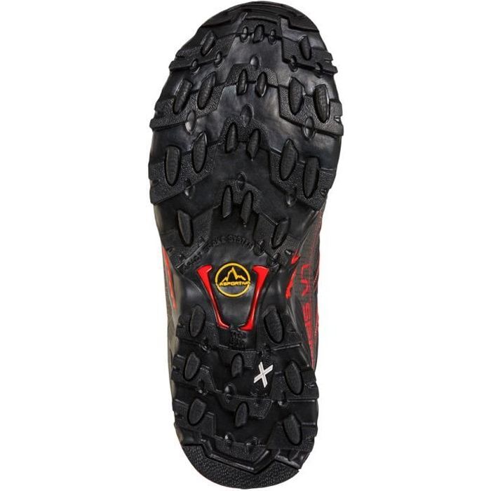 Chaussures de marche de randonnée, LA SPORTIVA, Ultra Raptor II Mid GTX - Black/Goji, Homme