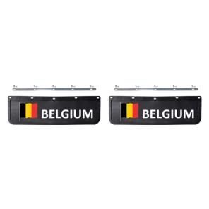 BAVETTE 18X60 AVEC FIXATION (BELGIQUE - Noire/blanche)