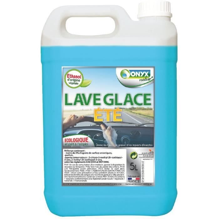 Lave glace été écologique Onyx - Bidon 5 l