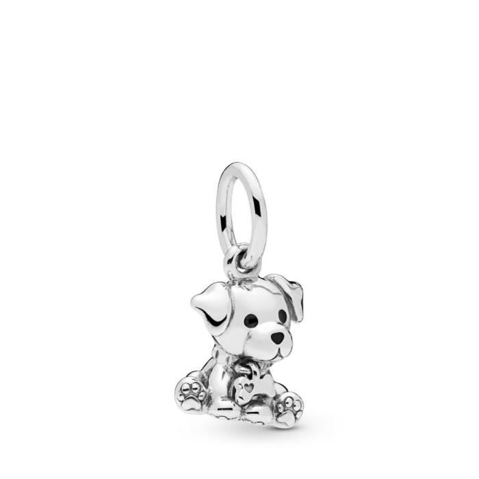 PANDORA CHARM PENDANT CHIOT LABRADOR EN ARGENT 798009EN16
