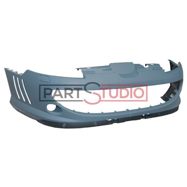 Pare chocs avant PEUGEOT 407 COUPE 10/05 => pour lave phares = 7401CV