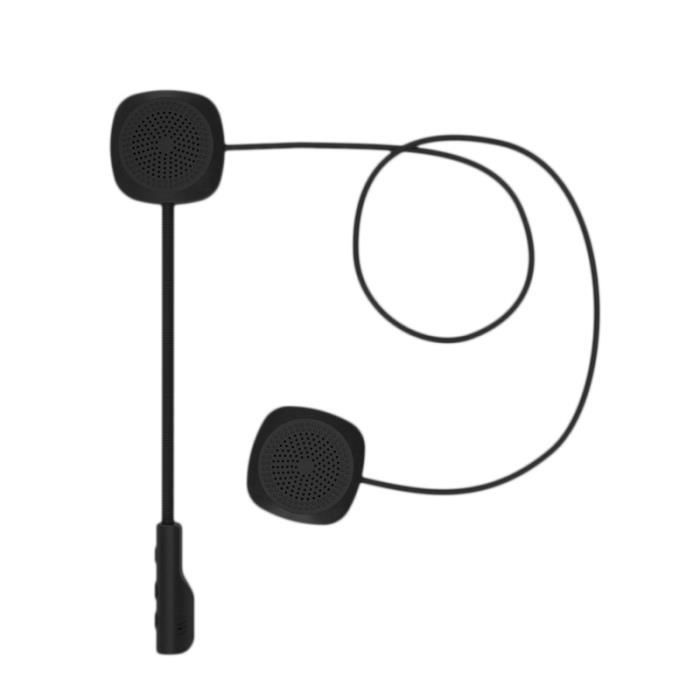 Stéréo de musique sans fil portatif 1Pc avec casque de de microphone pour la conduite de moto INTERCOM - KIT COMMUNICATION