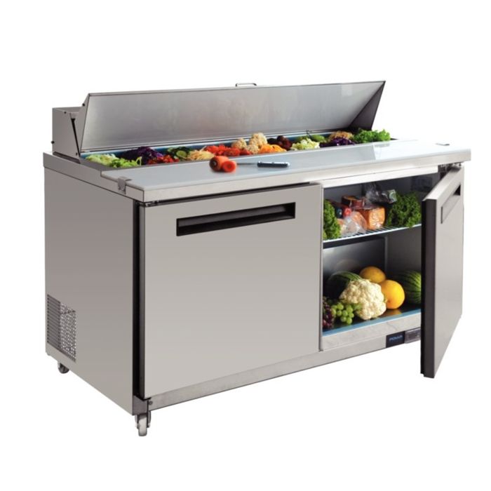 Saladette Réfrigérée 2 Portes 527 L - 16 x GN 1/6 - Polar