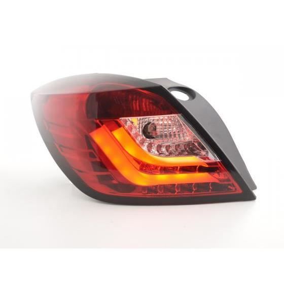 Feux arriere LED Opel Astra H GTC An. 04-08 rouge/clair