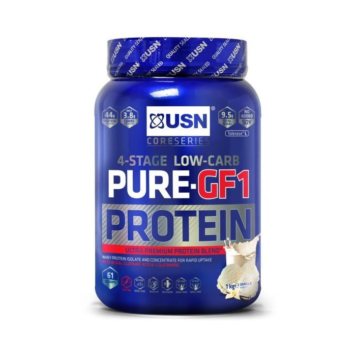 USN Pure Protein IGF-1 Vanille 1 kg Bien Etre
