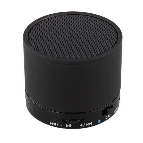 Portable Enceintes Haut-Parleur Speaker Bluetooth Audio Stéréo MP3 MP4 Noir