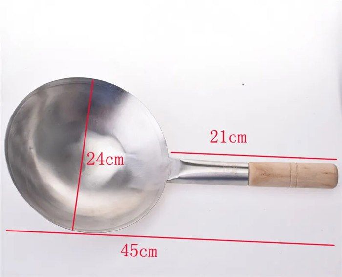 Poêle En Fer Forgé 26 Cm - Non Revêtue, Anti-adhésive Naturelle, Compatible Induction, Avec Couvercle En Verre - 8