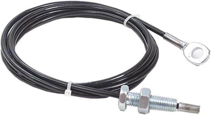 CampTeck Câble Acier Inoxydable Gym 1.5m Ou 3m - Fil Poulie Musculation Avec Mousquetons