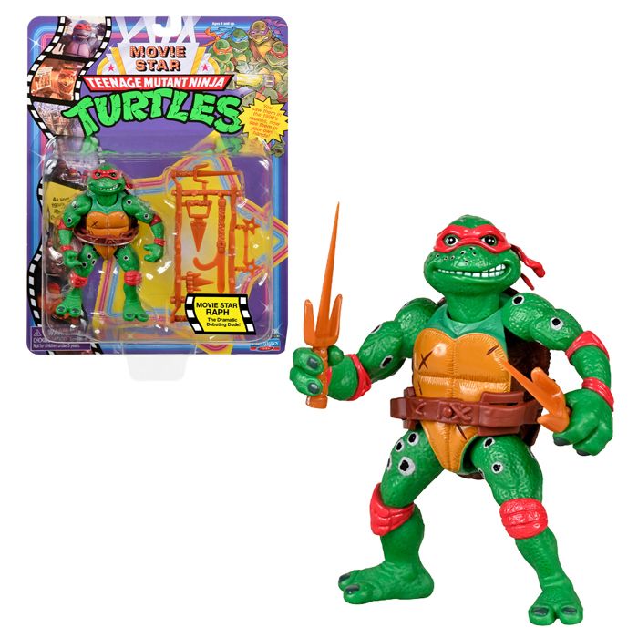 Les Tortues Ninja, Figurine articulée de collection Movie star '90, 10
