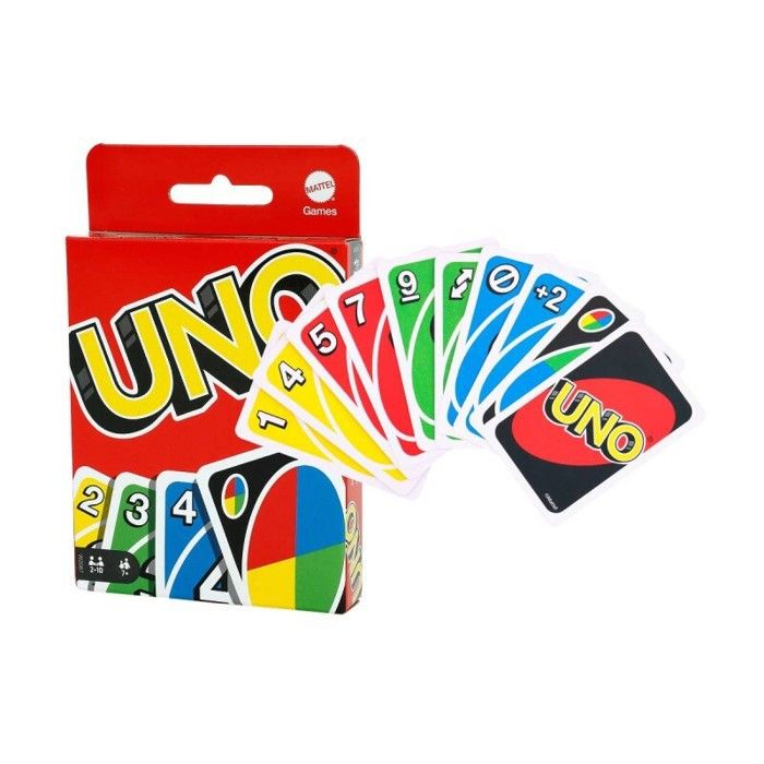 Jeux De Société Pack 2 Jeux De Cartes UNO Et UNO Flip - Mattel Officiel, Pour 2 à 4 Joueurs Uno Platinum