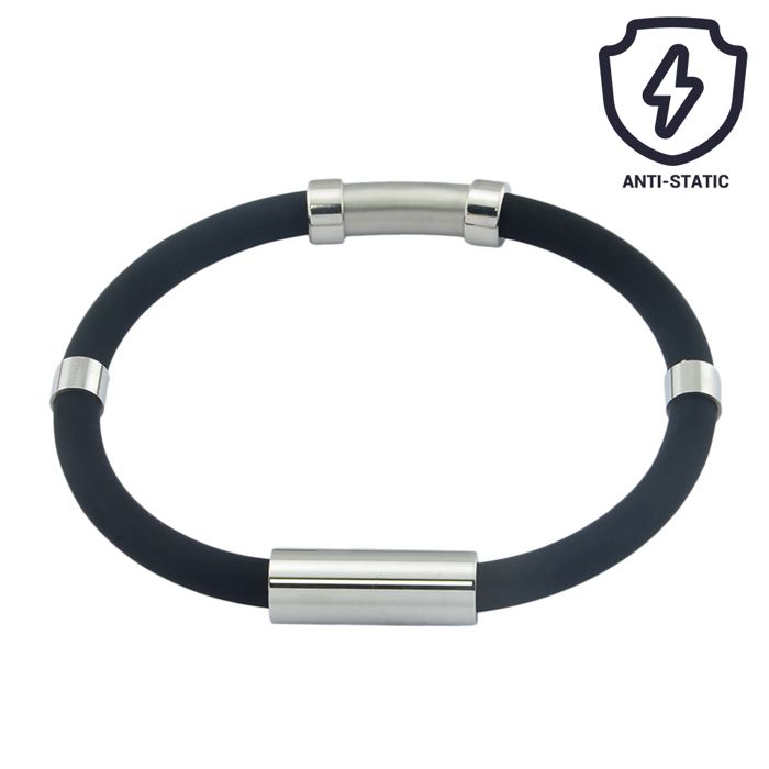Bracelet antistatique pour homme et femme. Élimine lélectricité statique.