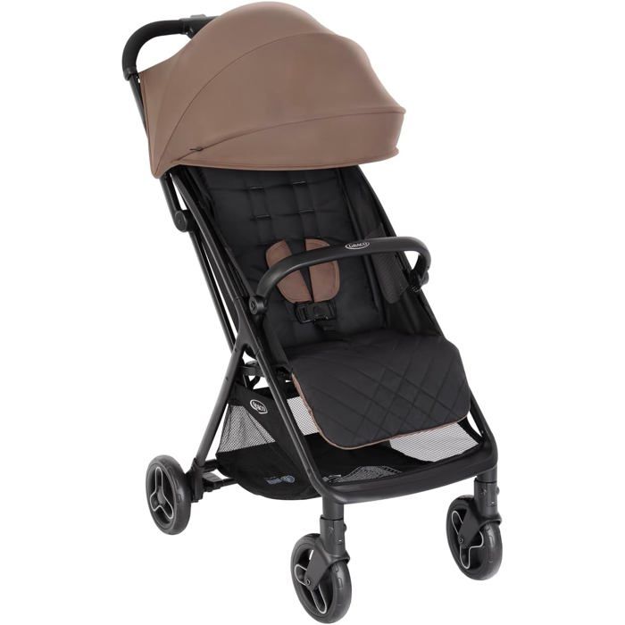 Poussette de Voyage Graco Myavo - Légère Pliage Rapide Marron Fossil