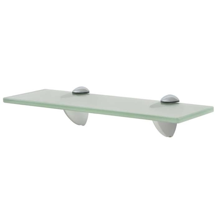 Étagère murale en verre - vidaXL - 30x10 cm - Transparent - Verre trempé 8 mm - Capacité 10 kg