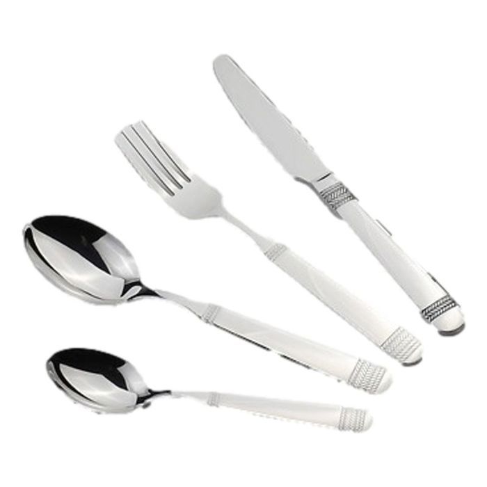 Ménagère 24 pièces Inox Sacha Secret de gourmet -  -