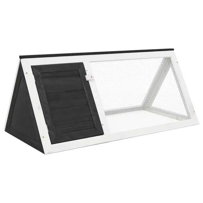 Gris Clapier/Enclos/Cage Conception ventilée Gris Bois A518