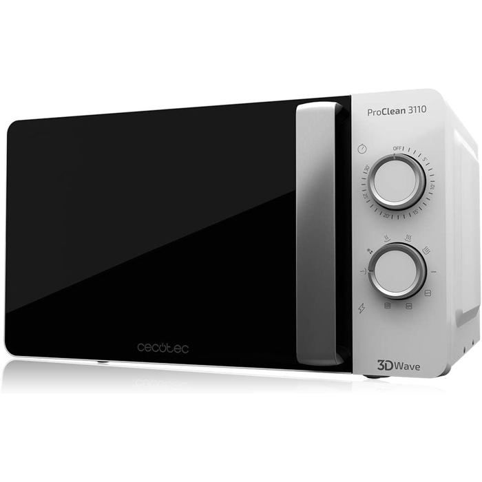 Micro-ondes avec gril - SUTEO - Proclean 3110 - 20 L - 700 W - Grill 800 W - 6 niveaux - Minuterie 30 min - Suteo