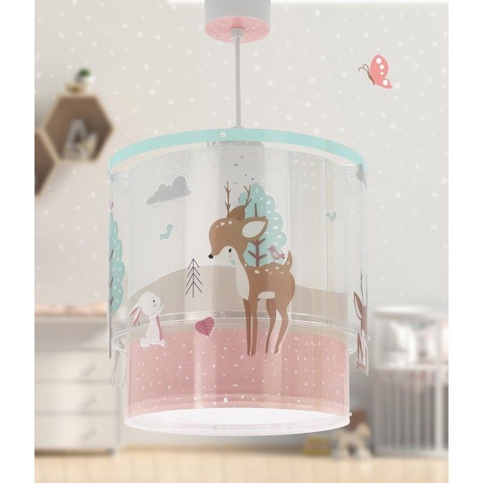 Dalber Lustre et lampe suspension enfant Loving Deer Cerf enfants Dalber Lustre et lampe suspension enfant Loving Deer Cerf enfants
