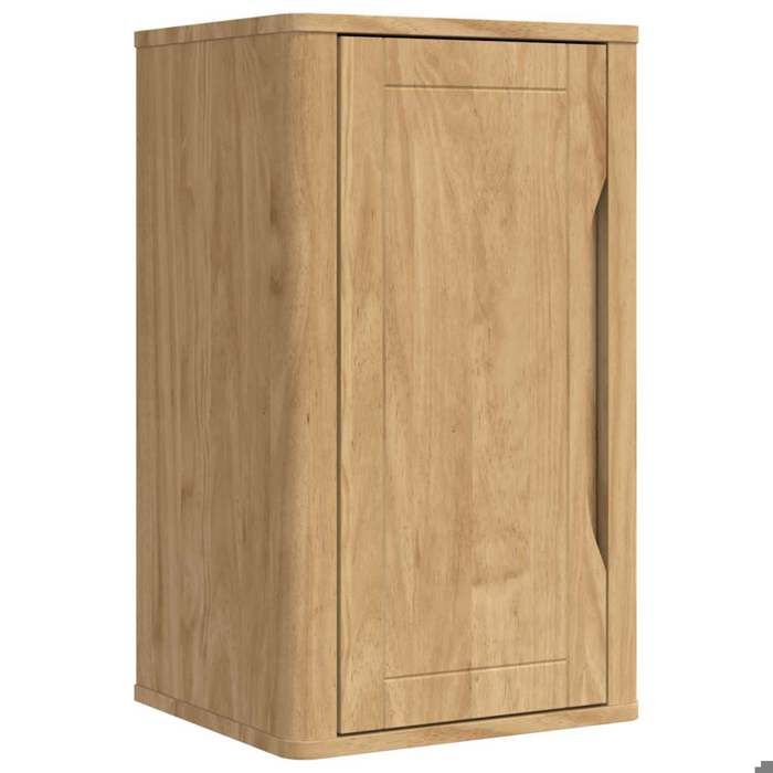 Marron Mobilier de bains -  Armoire murale de salle de bain Cire marron 35x30x60 cm m6107