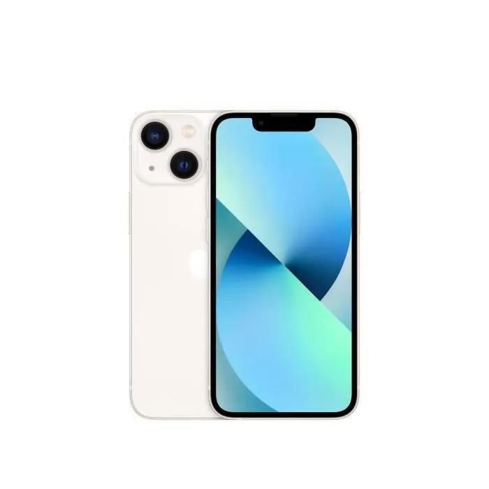 APPLE iPhone 13 mini 256 Go Starlight (2021) - Débloqué - Reconditionné - Excellent état Reconditionné - Apple reconditionné disponible sur Cdiscount Seconde Vie