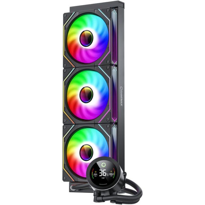 Kit de refroidissement liquide GAMEMAX IceBurg 360 ARGB 3 x 120 mm 2400 trmin