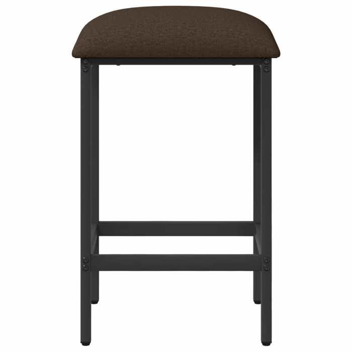 Brun Chaise haute de bar LEMON Tabouret de bar Taupe 40 x 32 x 64 cm Bois dingénierie Pour maison/bureau_18182