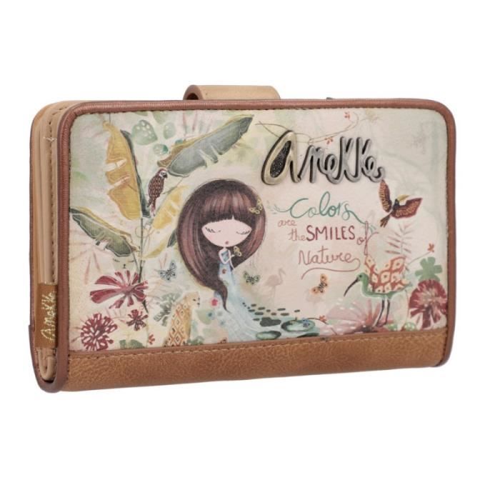 portefeuille compact femme anekke "amazonia" - an-36709-902