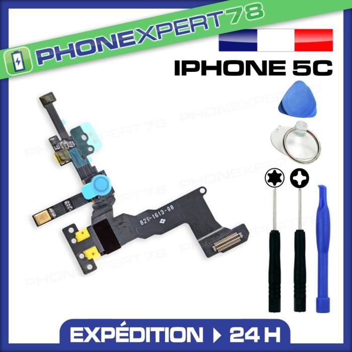Nappe Sonde + Capteur Proximité + Caméra Avant + Micro D'ambiance Pour IPhone 5, Neuf