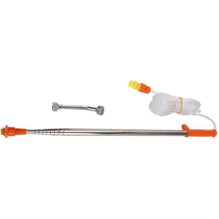 Tige De Pulvérisation Télescopique Jardin 50-250 Cm - Lance Pulvérisateur Acier Inoxydable - Accessoire Arrosage Pelouse Verger