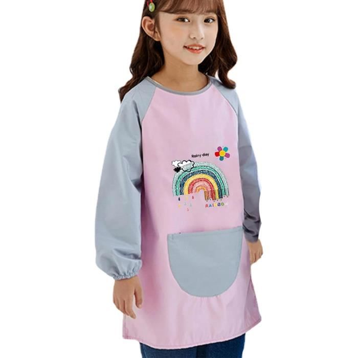 Tablier Peinture Enfant Tablier Enfant Peinture Tablier De Peinture Enfant Imperméable Avec Manches Longues 8 Ans Tablier Peinture Enfant 3 Ans
