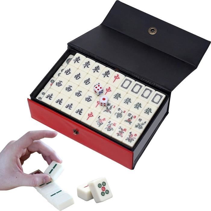 Jeu De Société Traditionnel Chinois Mahjong Mini, Jeux De Société