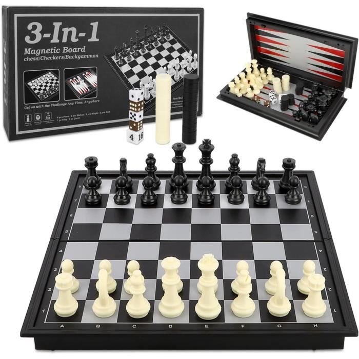 Goki Jeu d'échecs magnétique à tiroirs (56919) au meilleur prix sur Goki Jeu d'échecs magnétique à tiroirs (56919) au meilleur prix sur