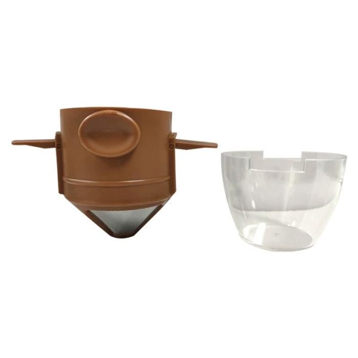 Cafetière Portable Rechargeable Type C 2 En 1 - Capsules Et Café Moulu Pour Voyage